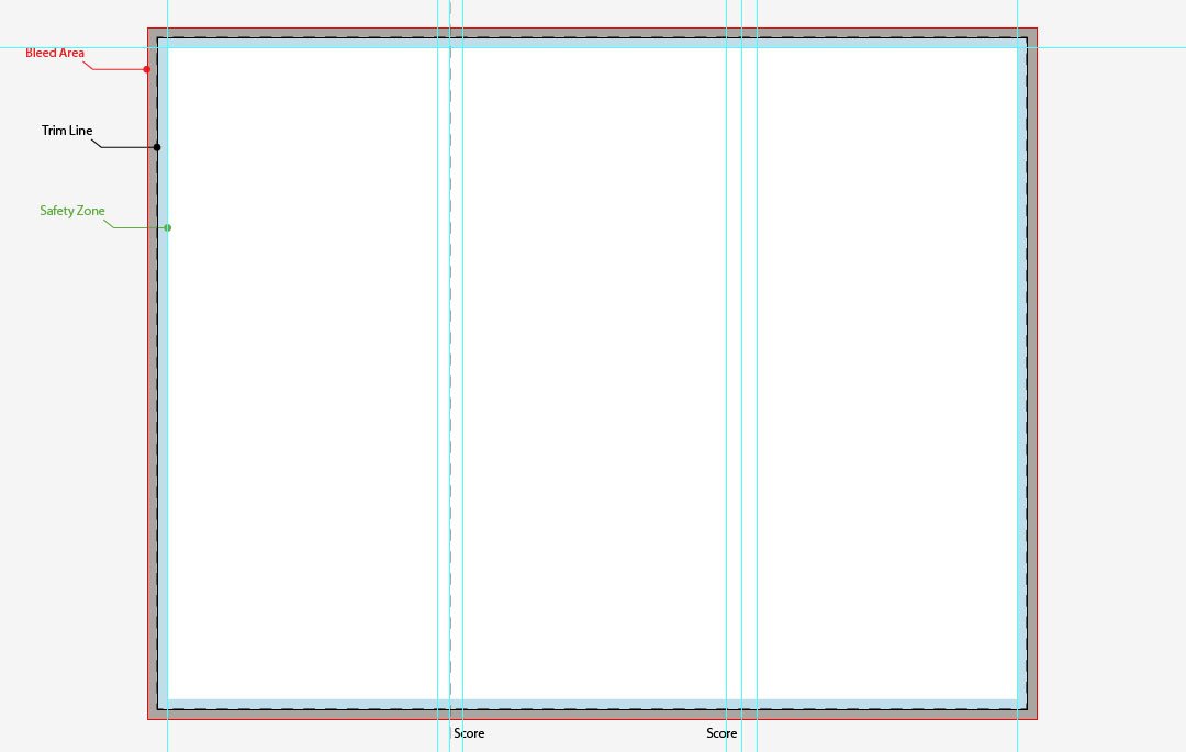 Three Fold Brochure Template Tri Fold Brochure Template