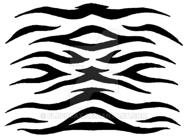 Tiger Stripe Stencil Printable Tiger Stripes by Flufdrax On Deviantart