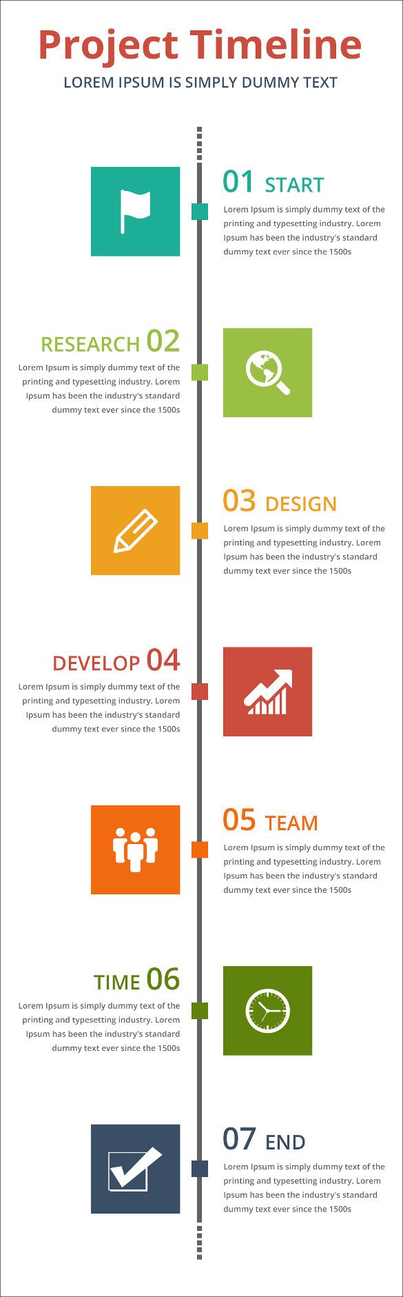 Timeline Template for Word Project Timeline Templates 19 Free Word Ppt format