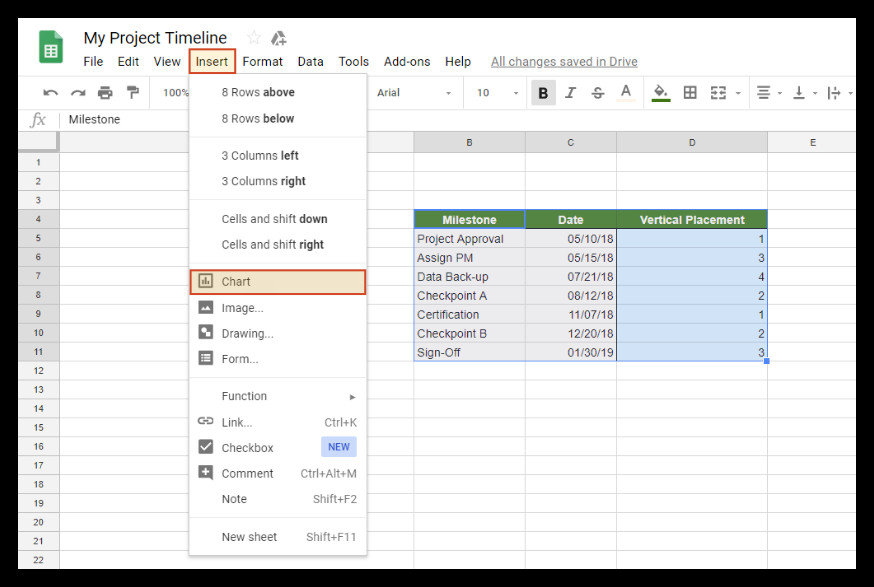 Timeline Template Google Docs How to Make A Timeline In Google Docs Free Template