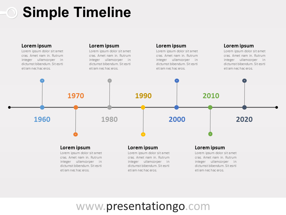 Timeline Templates for Powerpoint Free Timelines Powerpoint Templates Presentationgo