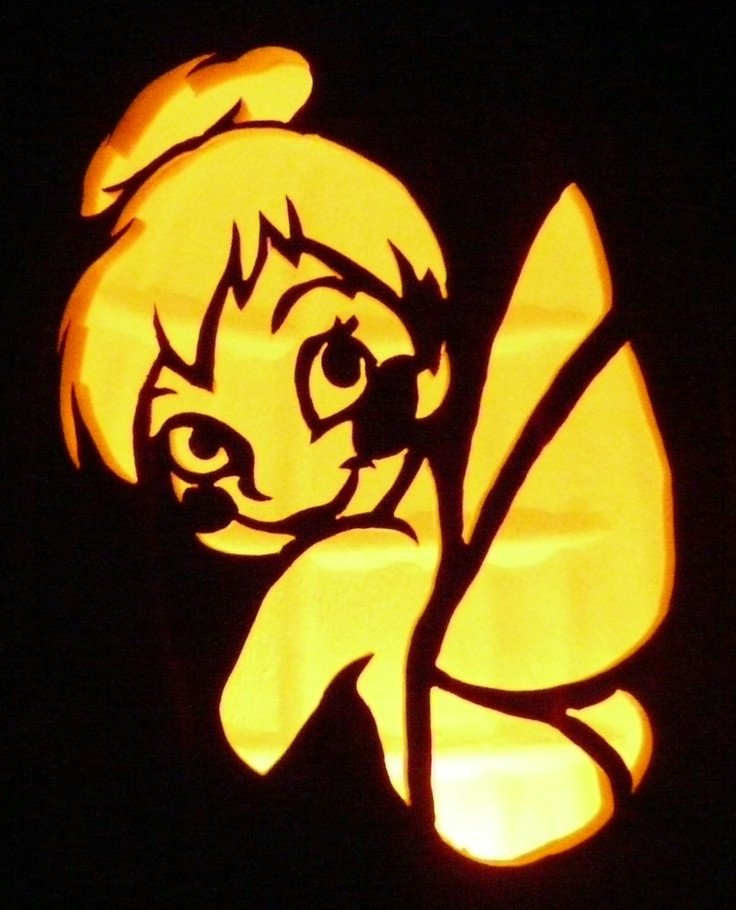 Tinkerbell Pumpkin Carving Patterns Pin by Jackie Curran On Halloween