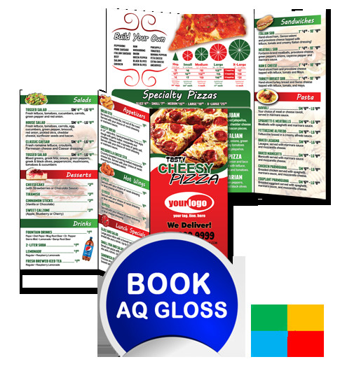 To Go Menu Template Pizza to Go Menus Red Style Design and Print Templates 8