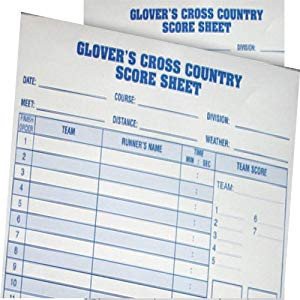 Track Meet Scoring Spreadsheet Amazon Everything Track and Field Cross Country