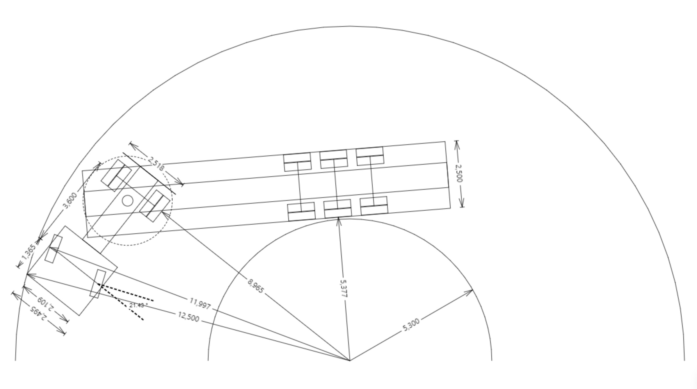 Tractor Trailer Turning Radius Turning Circle Calculator Truckscience