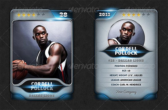 Trading Card Template Photoshop 33 Trading Card Template Word Pdf Psd Eps