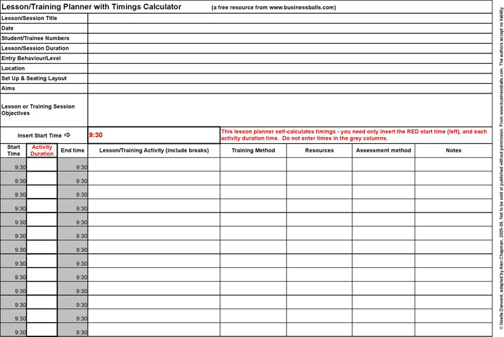 Training Plan Template Excel Training Schedule Template Excel