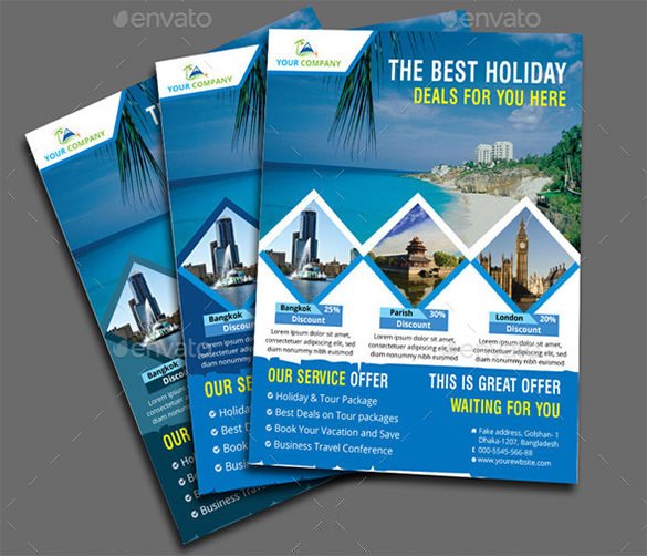 Travel Flyer Template Free 52 Travel Flyer Templates Psd Word Ai Vector Eps