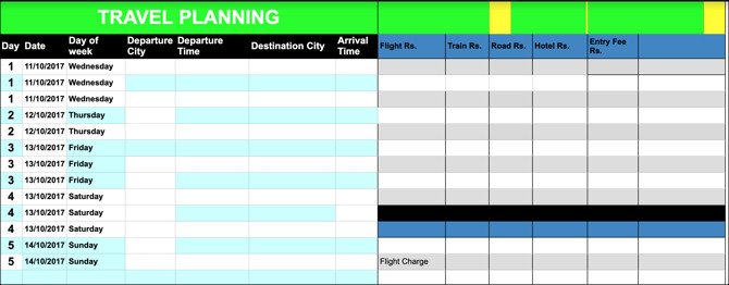 Travel Itinerary Template Google Docs 24 Google Docs Templates that Will Make Your Life Easier