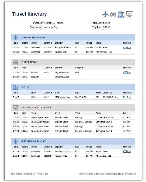 Travel Itinerary Template Google Docs Travel Itinerary Template Google Docs