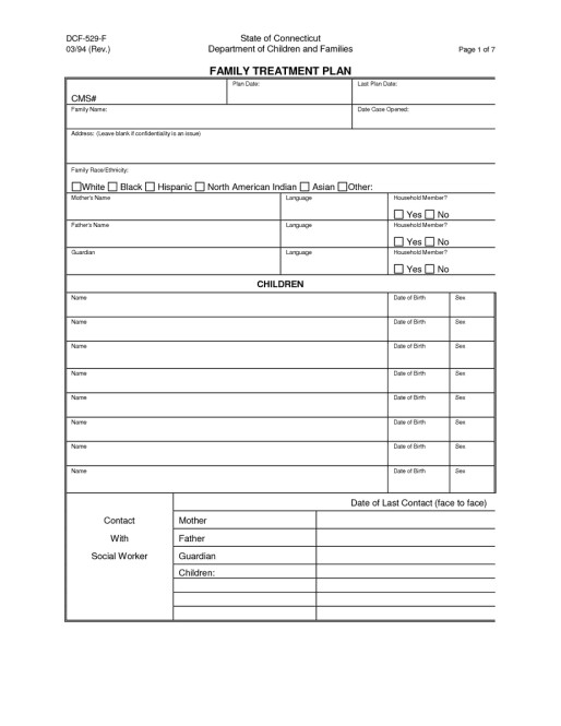 Treatment Plan Template Word 38 Free Treatment Plan Templates In Word Excel Pdf