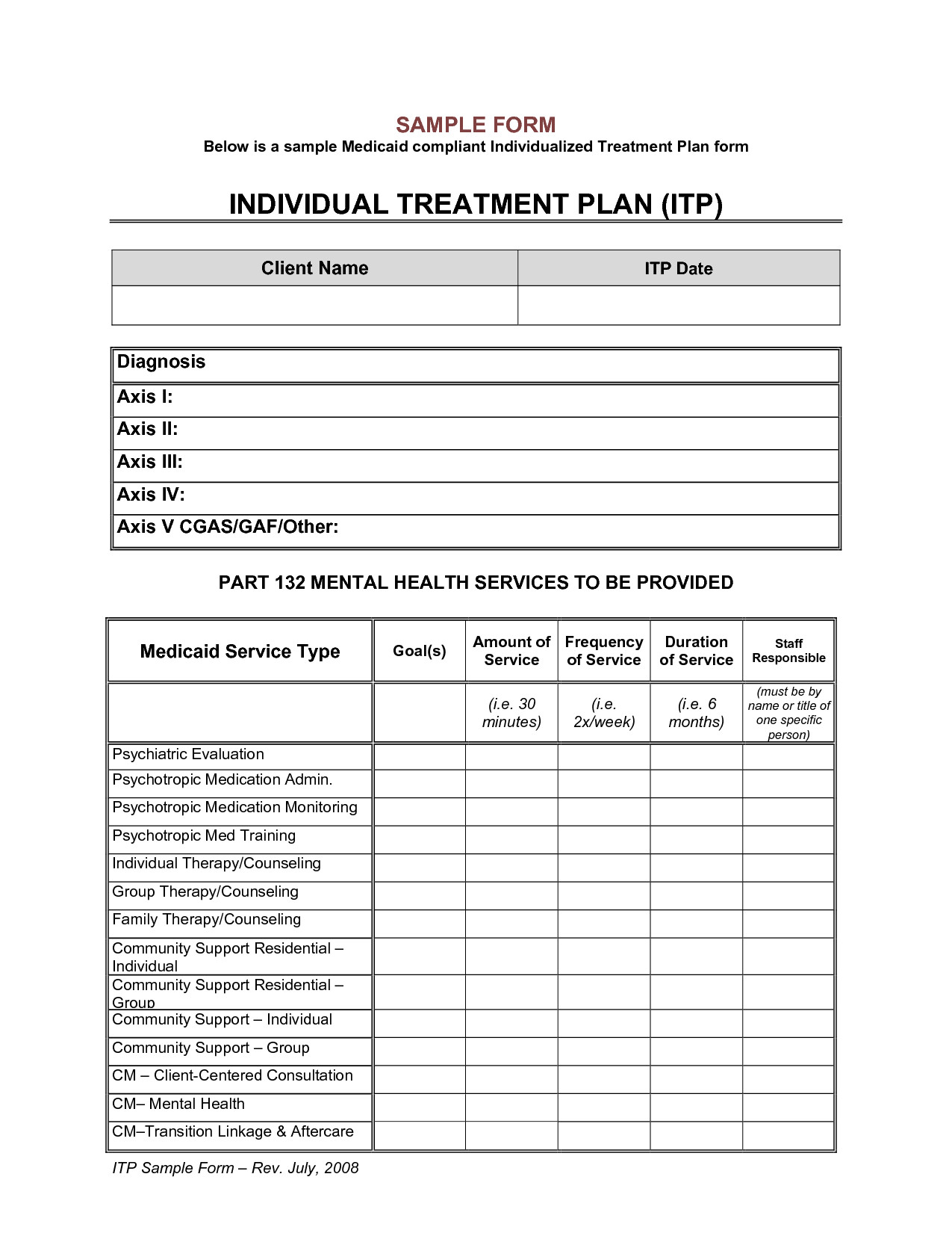 Treatment Plan Template Word 4 Free Treatment Plan Templates Excel Pdf formats Treatment Plan Template Word 4 Free Treatment Plan Templates Excel Pdf formats