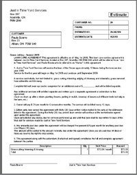 Tree Trimming Estimate Template Tree Removal Quote Template Image Quotes at Relatably