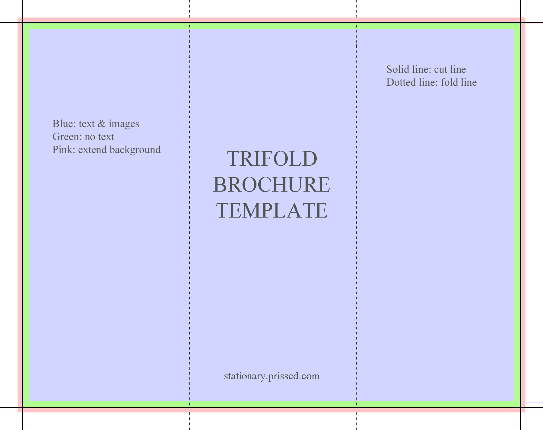Tri Fold Brochure Template Free Brochure Templates Free