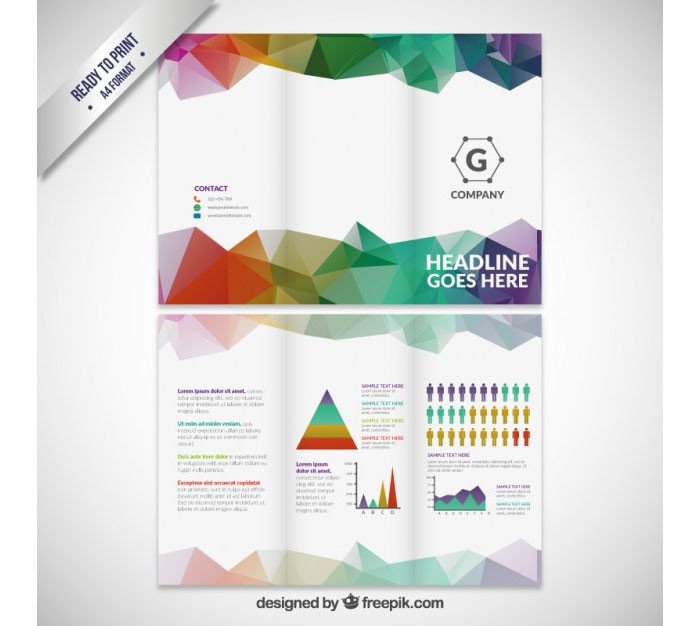 Tri Fold Brochure Template Free Tri Fold Brochure Template 20 Free Easy to Customize Designs