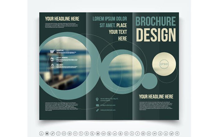 Tri Fold Brochure Template Illustrator Tri Fold Brochure Template 20 Free Easy to Customize Designs