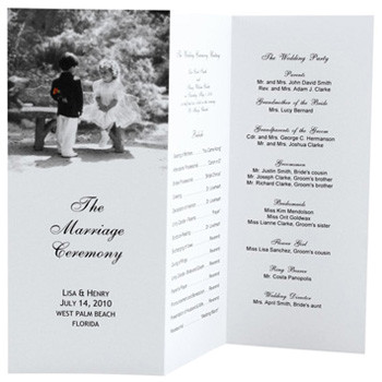 Tri Fold Wedding Program Template Wedding Design Gallery Category Page 53 Designtos