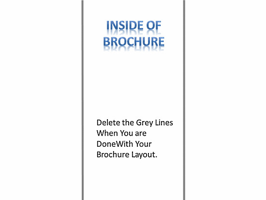 Trifold Template Google Docs Trifold Brochure Sjl Teacher Professional Development
