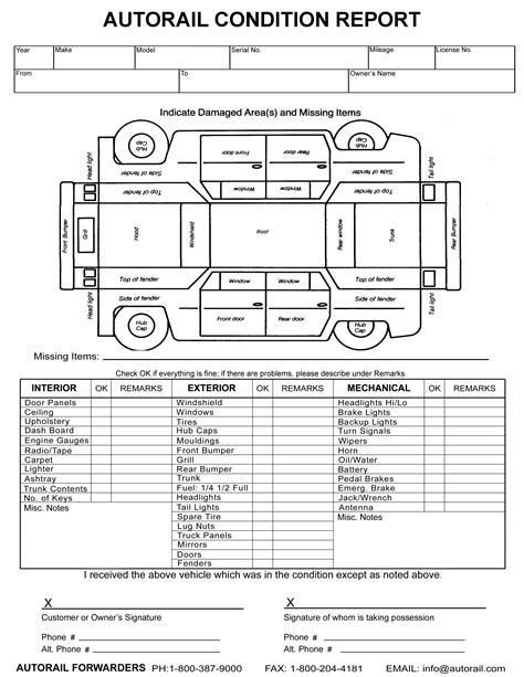 Truck Inspection form Template Image Result for Vehicle Damage Inspection form Template