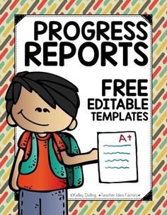 Tutoring Progress Report Template Daily Progress Report forms Kindergarten 6th Grade