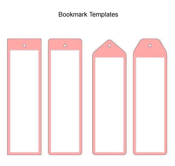 Two Sided Bookmark Template Two Sided Bookmark Template Teacher Appreciation Bookmarks