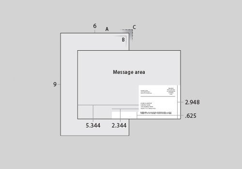 Two Sided Postcard Template 2mail Templates