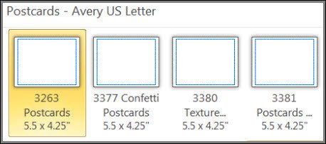 Two Sided Postcard Template Make One or Two Sided Postcards In Publisher Publisher
