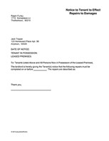 Unauthorized Tenant Letter Template Lease Violation Notice – Tenant Violation Notices