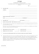 Utah Workers Compensation Waiver form Workers Pensation Insurance Exemption Printable Pdf