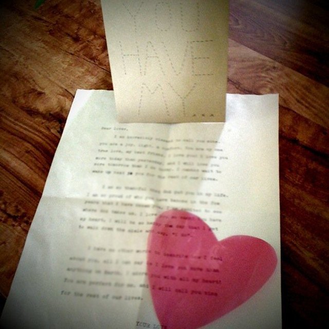 Valentine Letters for Him Valentines Day Love Letters for Him Her