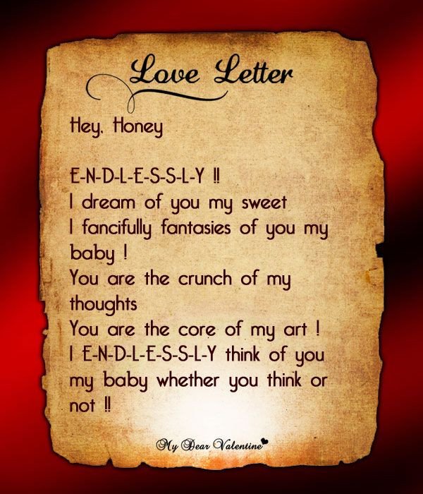 Valentine Letters for Him What Would Be Better Than A Poem Engraved In A Love Letter