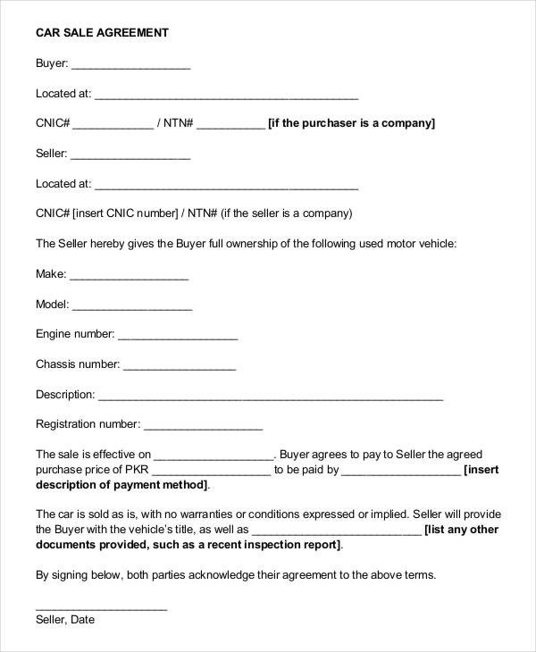 Vehicle Payment Contract Template 10 Payment Contract Templates Free Word Pdf format