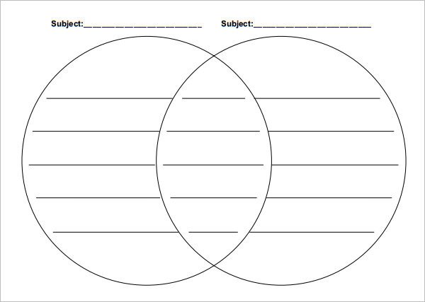 Venn Diagram In Word 36 Venn Diagram Templates Pdf Doc Xls Ppt
