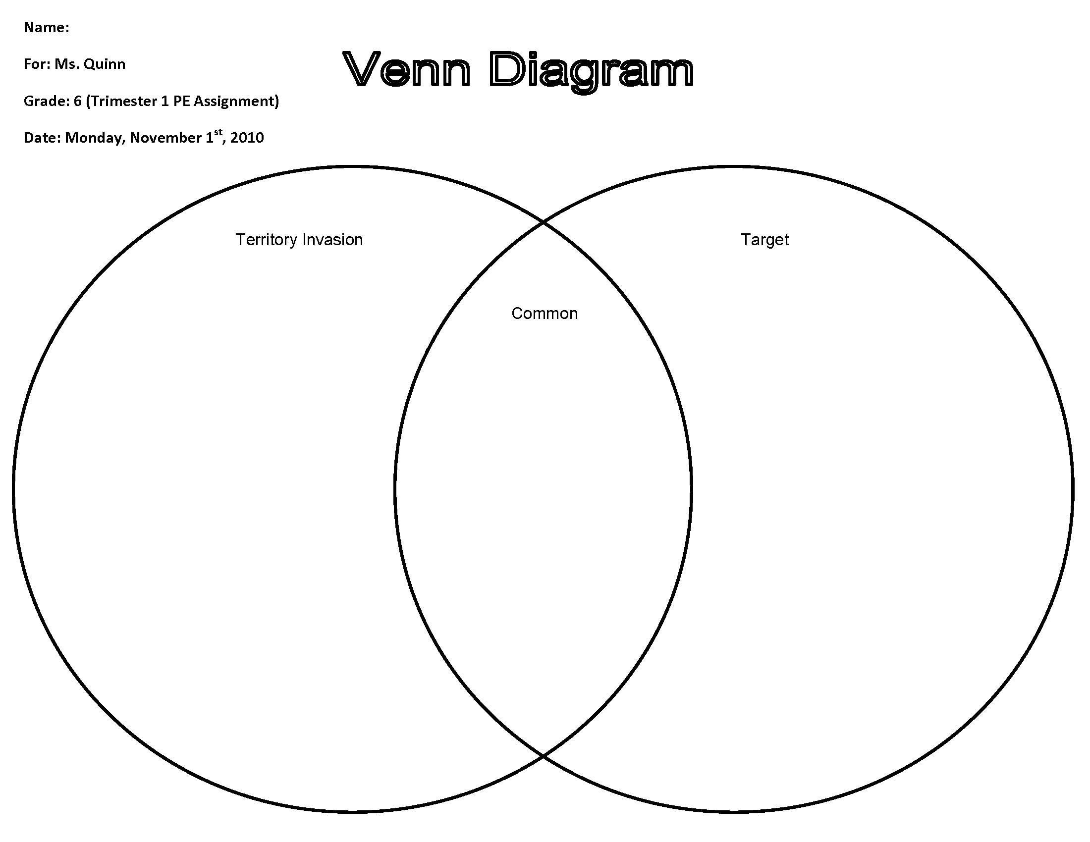 Venn Diagram In Word 9 Venn Diagram Worksheet Templates Free Sample Example