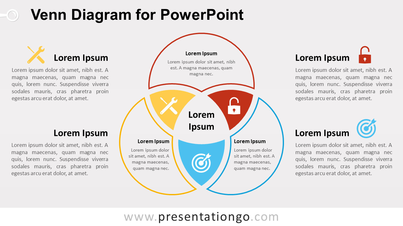 Venn Diagram Powerpoint Template Venn Diagram for Powerpoint Presentationgo