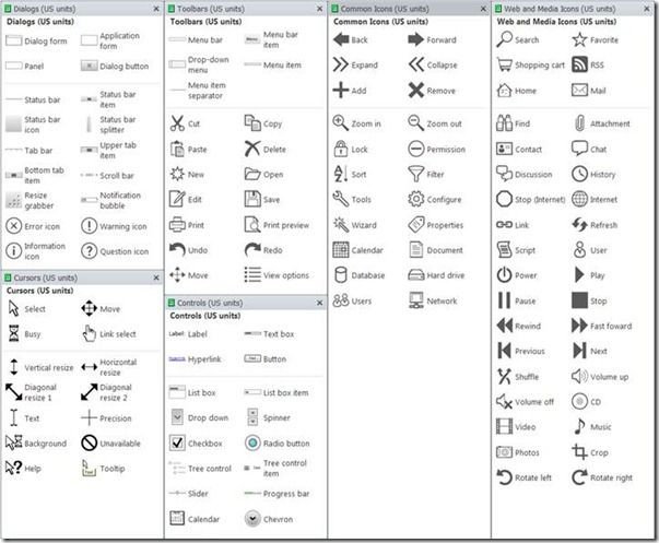 Visio Web Template Wireframe Shapes In Visio 2010 Microsoft Tech Munity