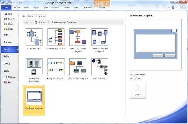 Visio Web Template Wireframe Shapes In Visio 2010 – Visio Insights