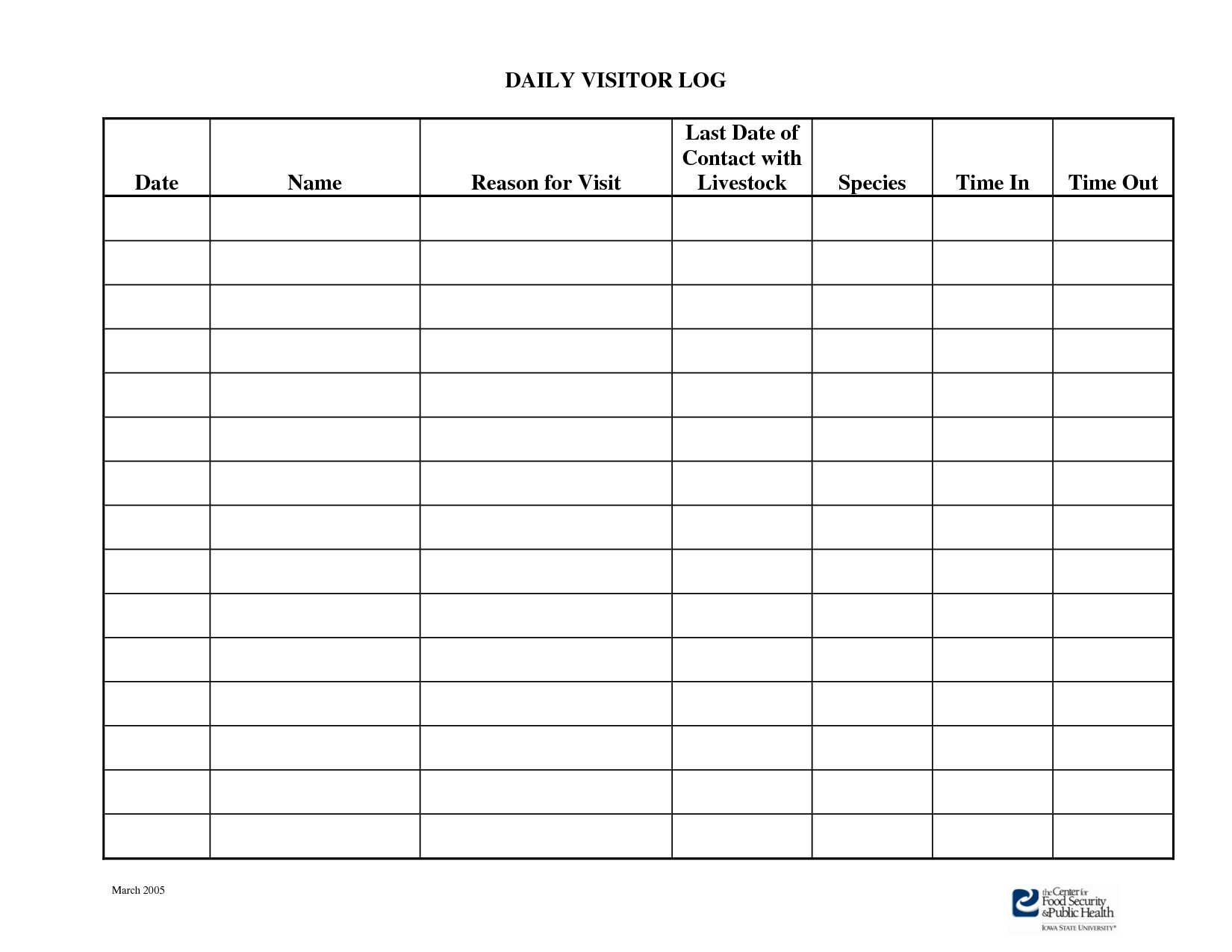 Visitor Log Template Excel Best S Of Visitor Sign In Template Printable