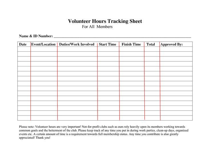 Volunteer Hours form Template Volunteer Hours Log Sheet Template forms