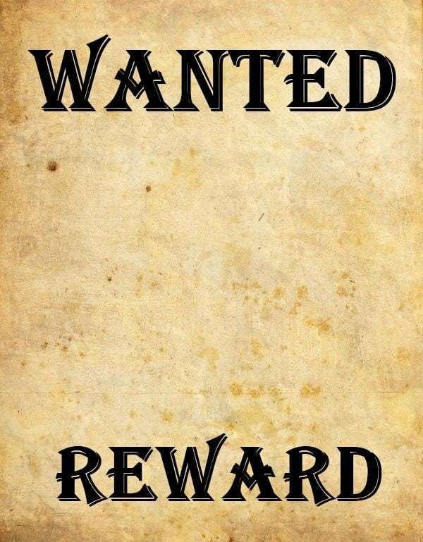 Wanted Poster Template Microsoft Word 9 Wanted Poster Templates Word Excel Pdf formats