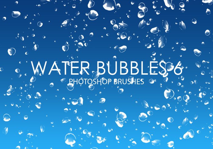 Water Drop Brush Photoshop Free Water Bubbles Shop Brushes 6 Free Shop