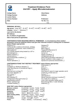 Waxing Consultation form Template Studylib Essys Homework Help Flashcards Research