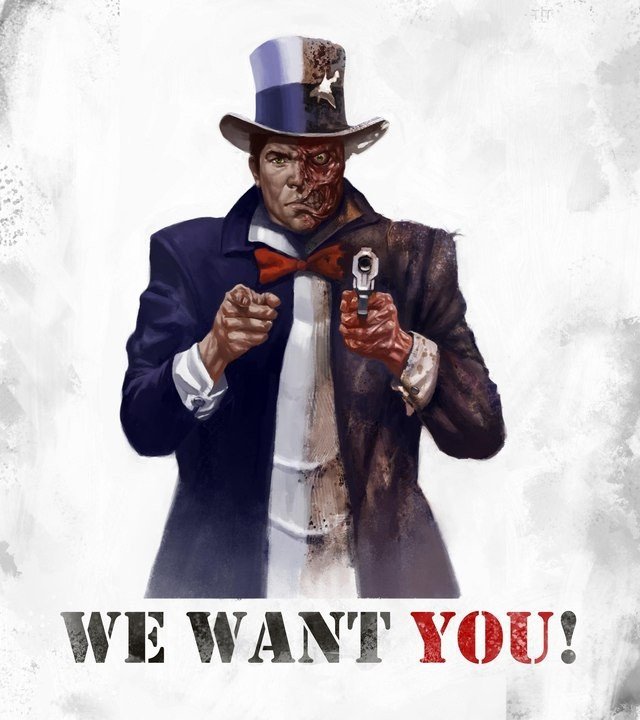 We Want You Poster where Does Batman Get All This Wonderful Concept Art