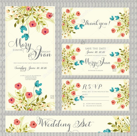 Wedding Card Template Free Download 45 Wedding Card Templates Psd Ai Vector Eps