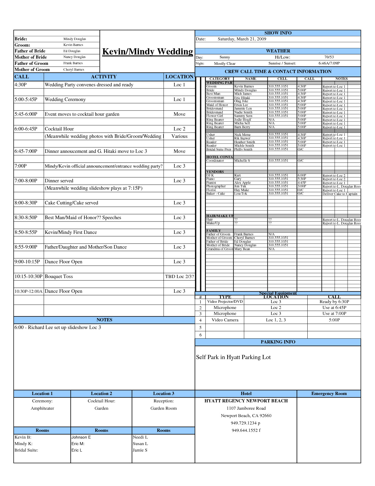 Wedding Day Timeline Template Excel Wedding Day Timeline Template