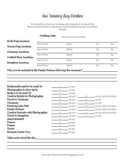 Wedding Day Timeline Template Free Free Downloadable Wedding Timeline Template