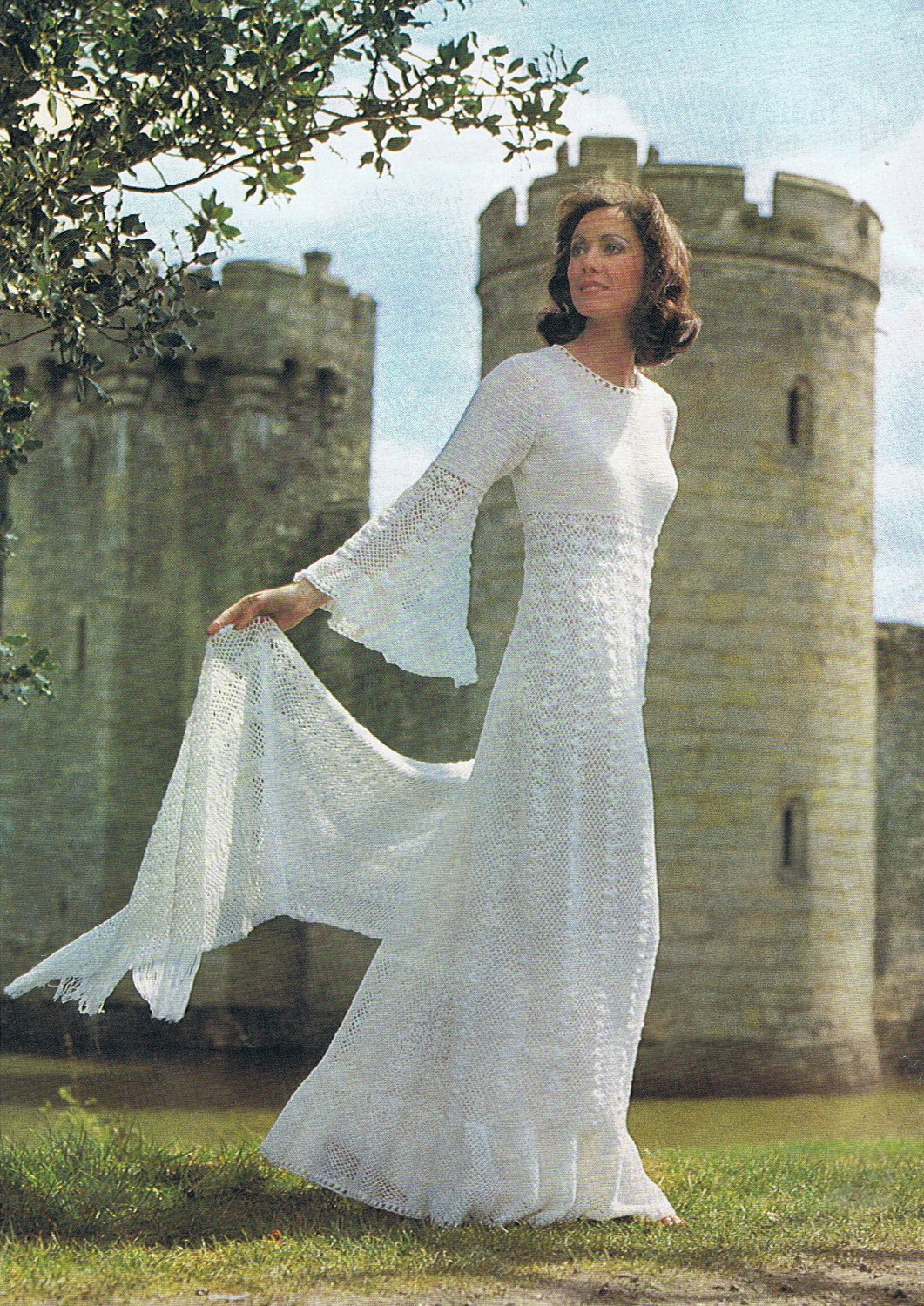 Wedding Dress Patterns Free Enchanting Wedding Dress Crochet Pattern Vintage Pattern Pdf