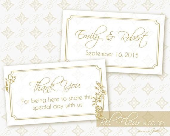 Wedding Favor Tag Template Items Similar to Printable Favor Tag Wedding Template
