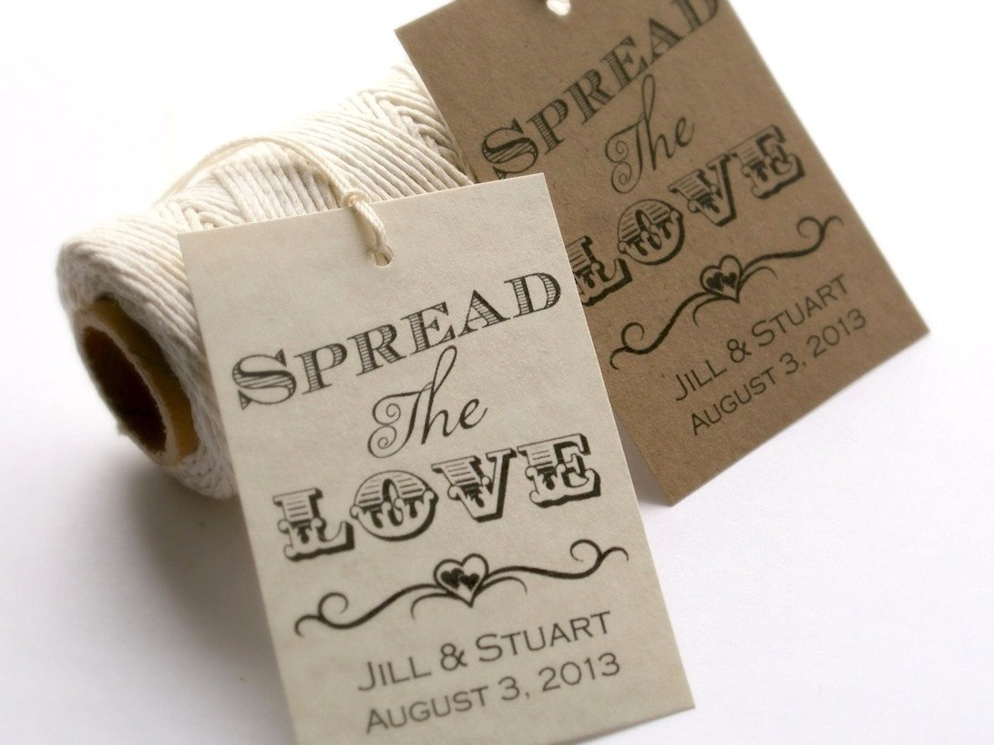 Wedding Favor Tags Template Printable Spread the Love Tags Diy Wedding Favor Tags