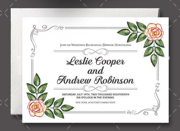 Wedding Invitations Photoshop Template 75 Free Must Have Wedding Templates for Designers